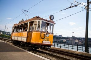 Nostalgia Tram roaming Budapest